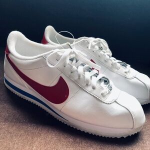 Nike Cortez OG Forrest Gump White/Red/Blue Sneaker Shoes Men 819719-103 11.5 US